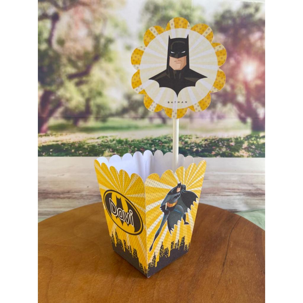 Centro de Mesa Aniversário Batman – Pegue e Monte em Oferta na Shopee