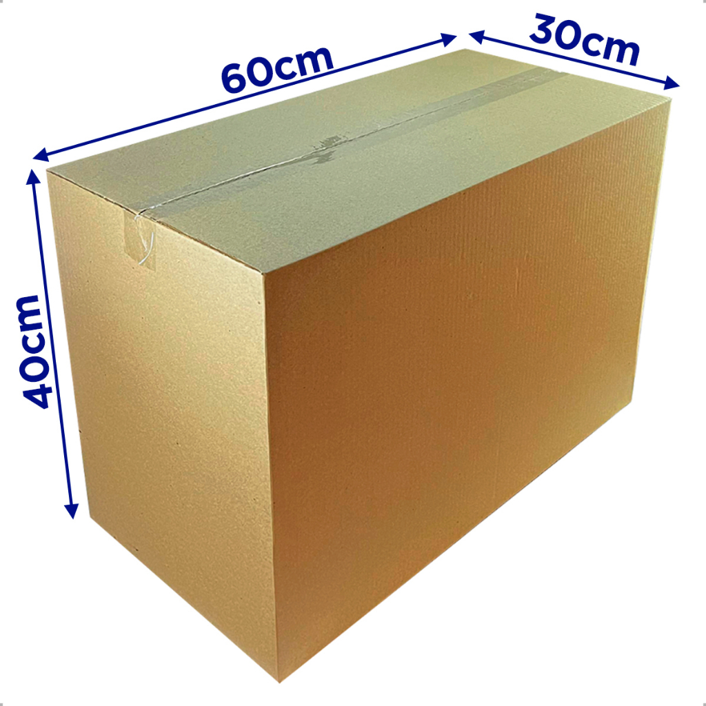 Caixa De Papelão Grande Para Mudança 60x30x40 8un Sustentável Resistente Armazenagem Logística