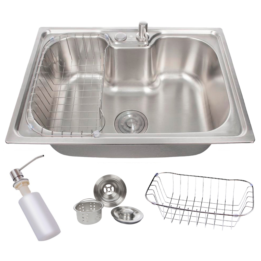 Cuba Gourmet Pia Cozinha Aço Inox 304 Com Acessórios 50x40cm em Oferta na Shopee