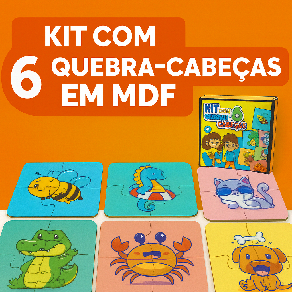 Quebra-cabeça de Aprendizagem: Onde Comprar | BuscaProdutos