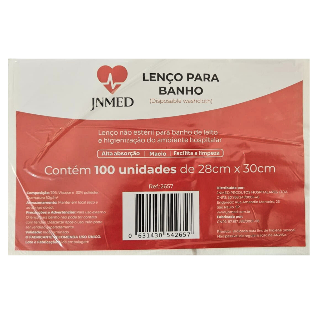 Lenço Para Banho 100un Toalha Assepsia em Oferta na Shopee