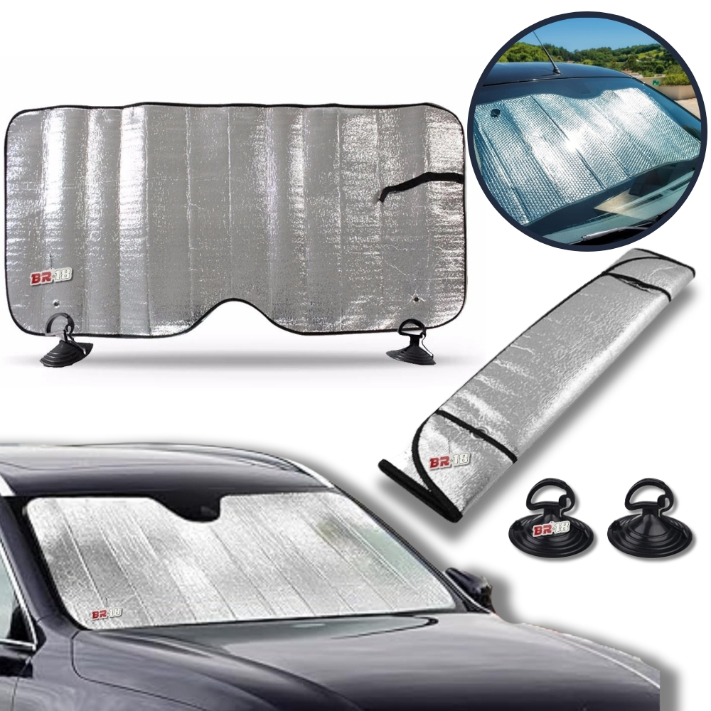 Protetor Tapa Sol Quebrasol Auto Parabrisa Painel Vidro em Oferta na Shopee