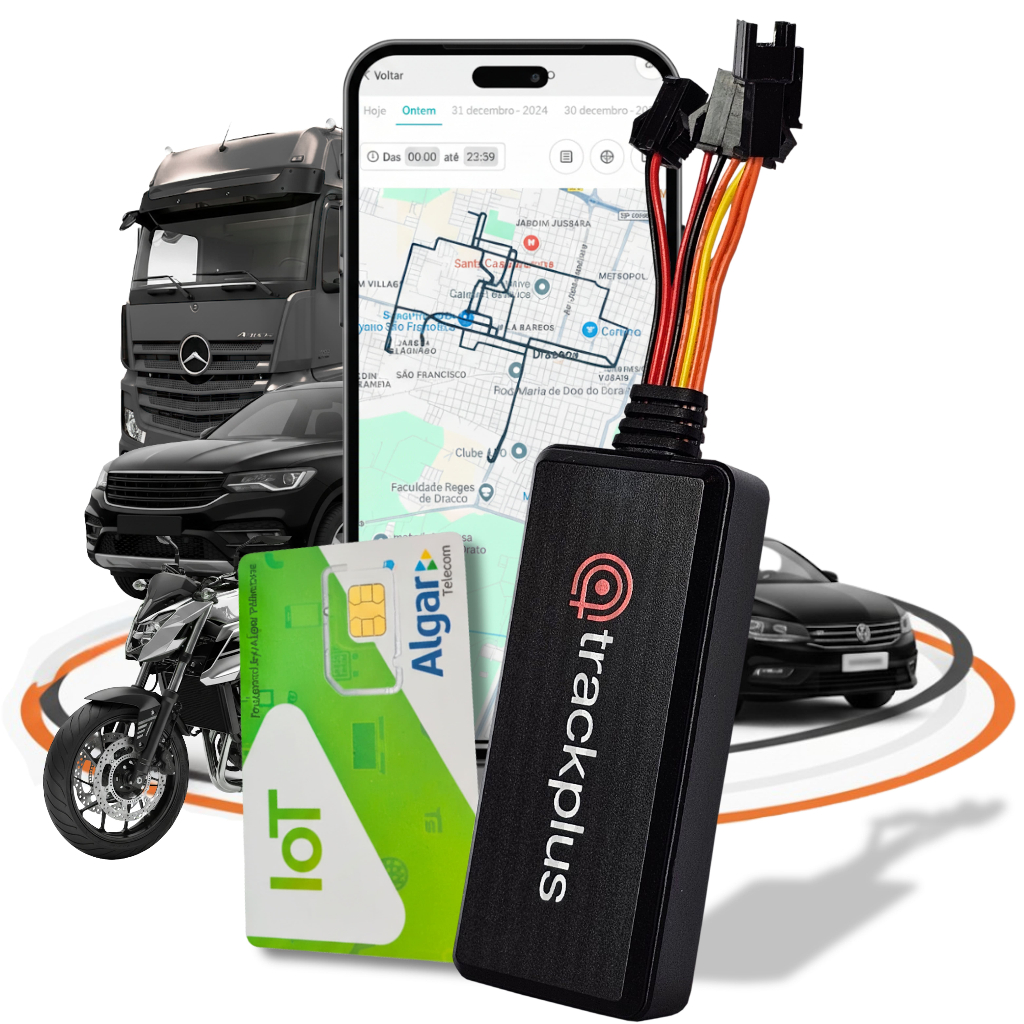 Rastreador 4G GPS Veicular com Chip Incluso – Bloqueia e Localiza em Tempo Real