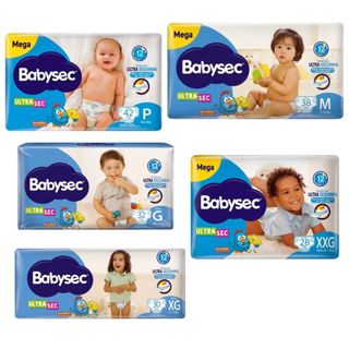 Fralda Babysec Mega Ultra Sec
