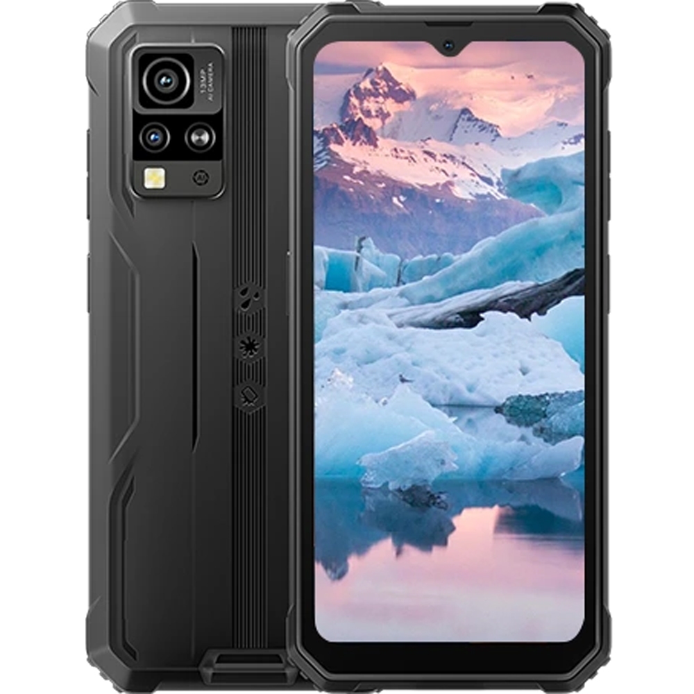 Celular Blackview BV4800 Pro NFC Dual SIM de 128GB 4GB RAM de 6.56" 16+2MP 8MP - Preto