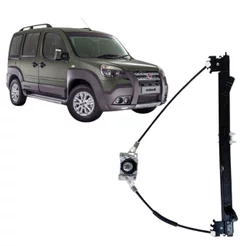 Maquina Vidro Doblo Manual Lado Direito 2002 2003 Até 2021
