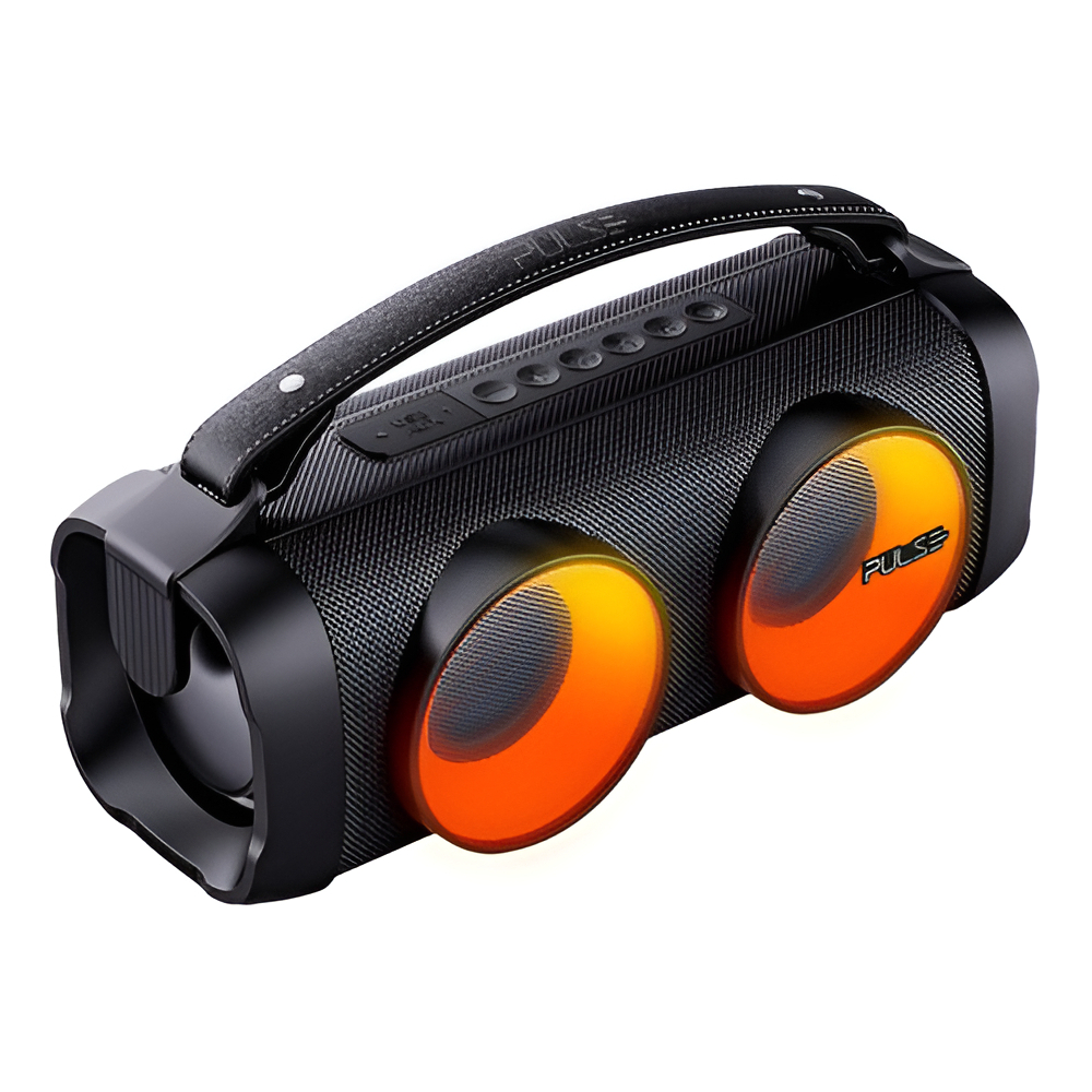 CAIXA DE SOM PULSE BAZOOKA BEATS 80W BLUETOOTH/AUX/SD/USB SP614