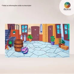 Painel Horizontal Retangular Chaves C/ Overloque Tam Diversos