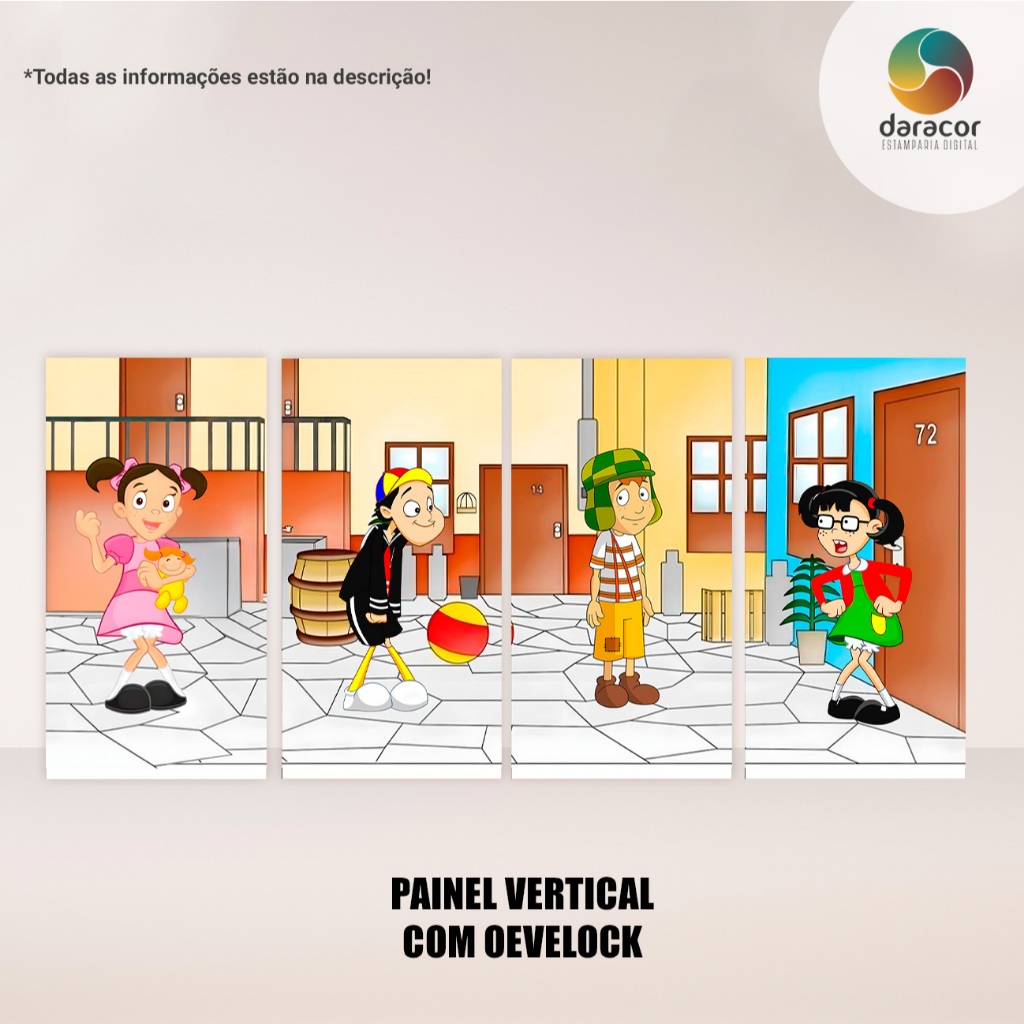Painéis 1x2 Chaves c/ Overloque - R07