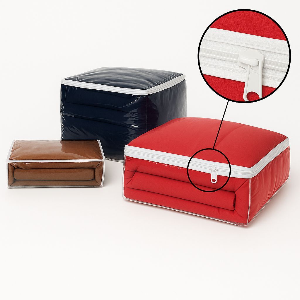 Organizadores Multiuso/Saco Embalagem P-M-G Com Ziper