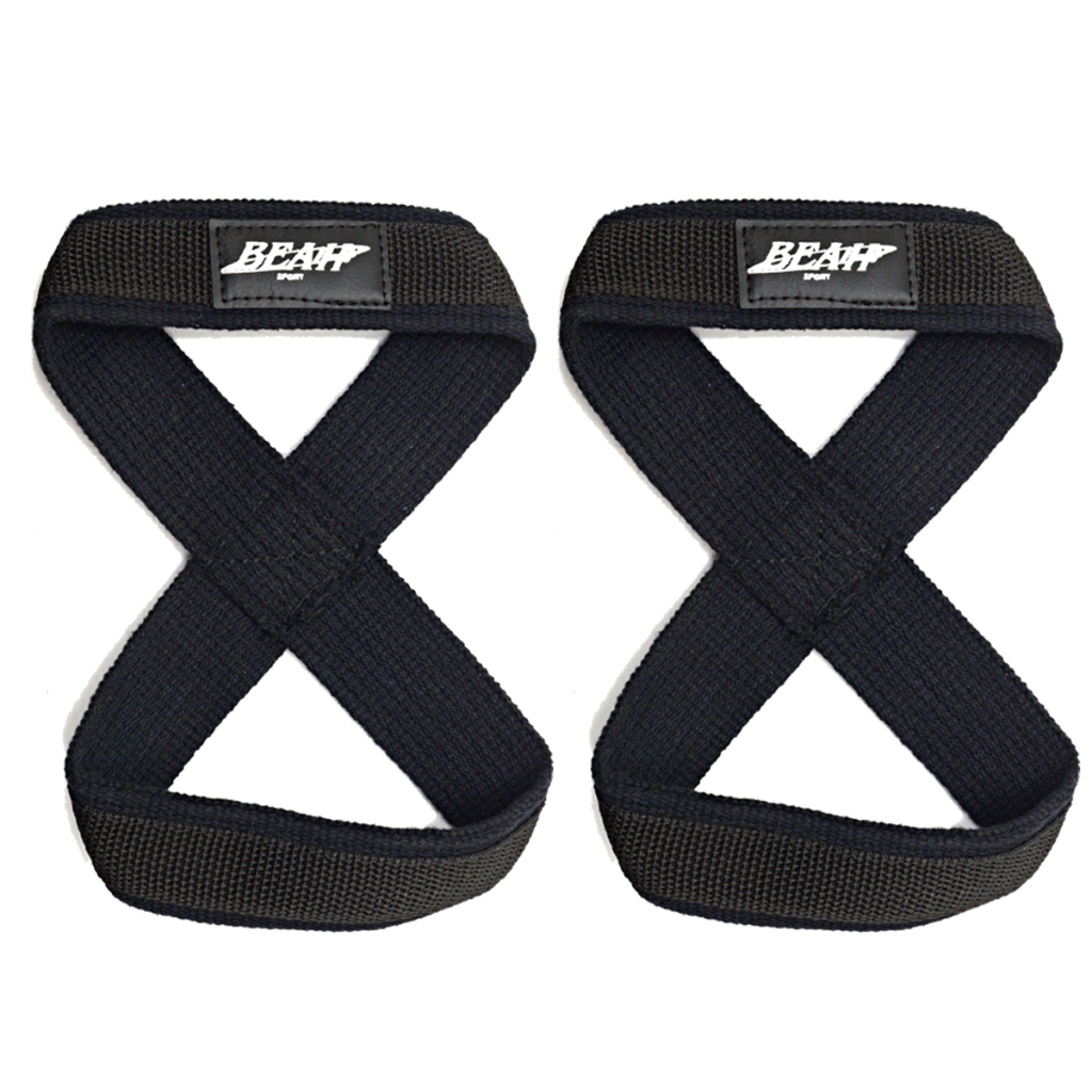 Tala Strap 8 Eight Oito Fitness Algodão  Academia Musculação Barras ou ar Livre