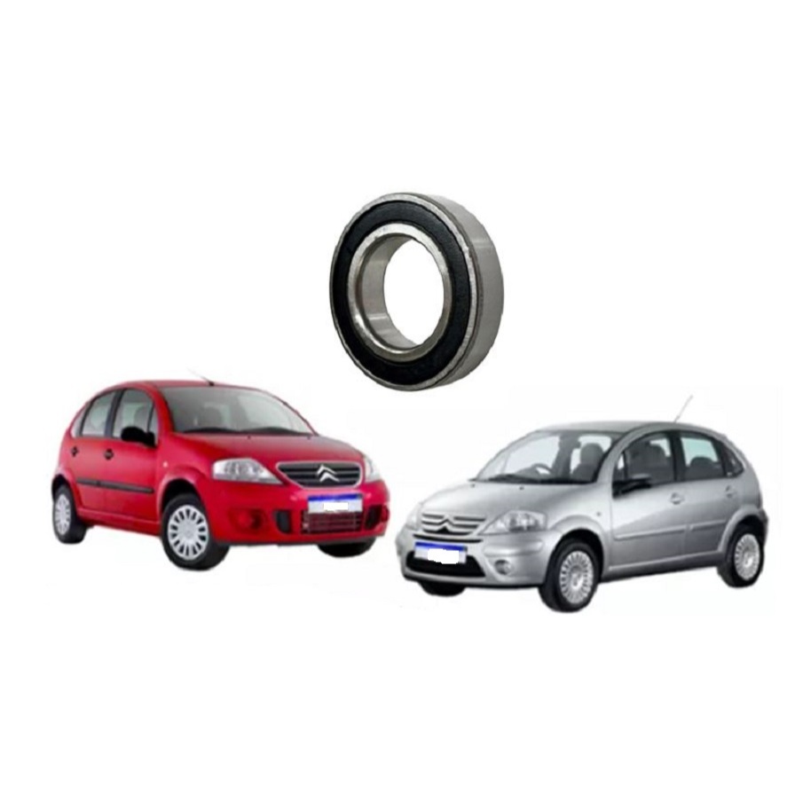 Rolamento 6205 Câmbio Eixo Piloto Peugeot Citroen C3 C4 Picasso Partner Hoggar 206 207 307 405 406 Unidade 6205