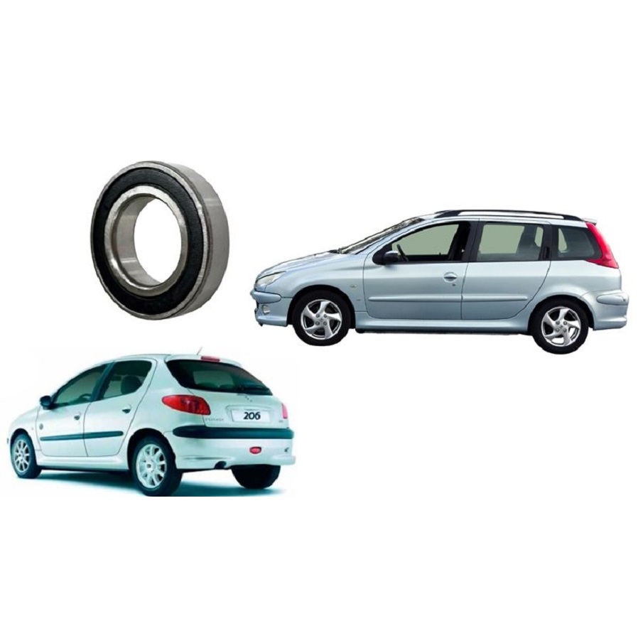 Rolamento 6205 Câmbio Eixo Piloto Peugeot Citroen 206 207 307 405 406 C3 C4 Picasso Partner Hoggar Unidade 6205