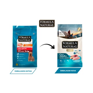 Fórmula Natural Super Premium Pró 15 kg Cães Adultos Portes Médio e Grande Sabor Frango e Arroz em Oferta na Shopee