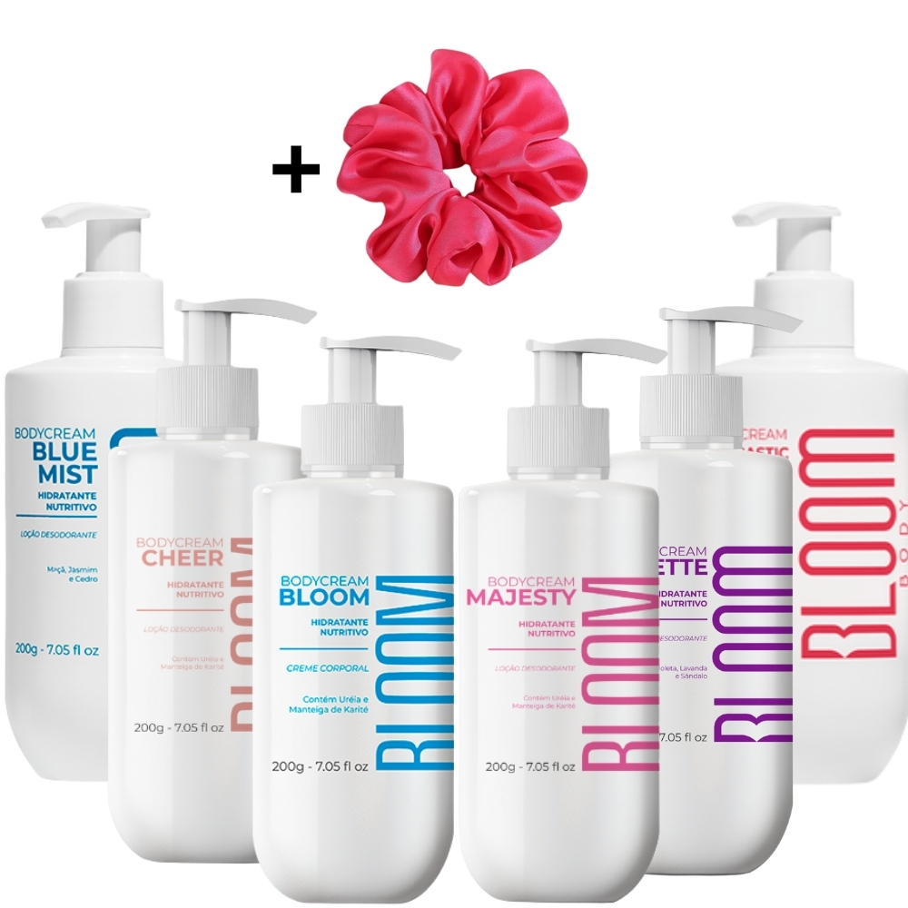 Body Cream Hidratante Feminino Bloom Body 200g Inspirado em Importados