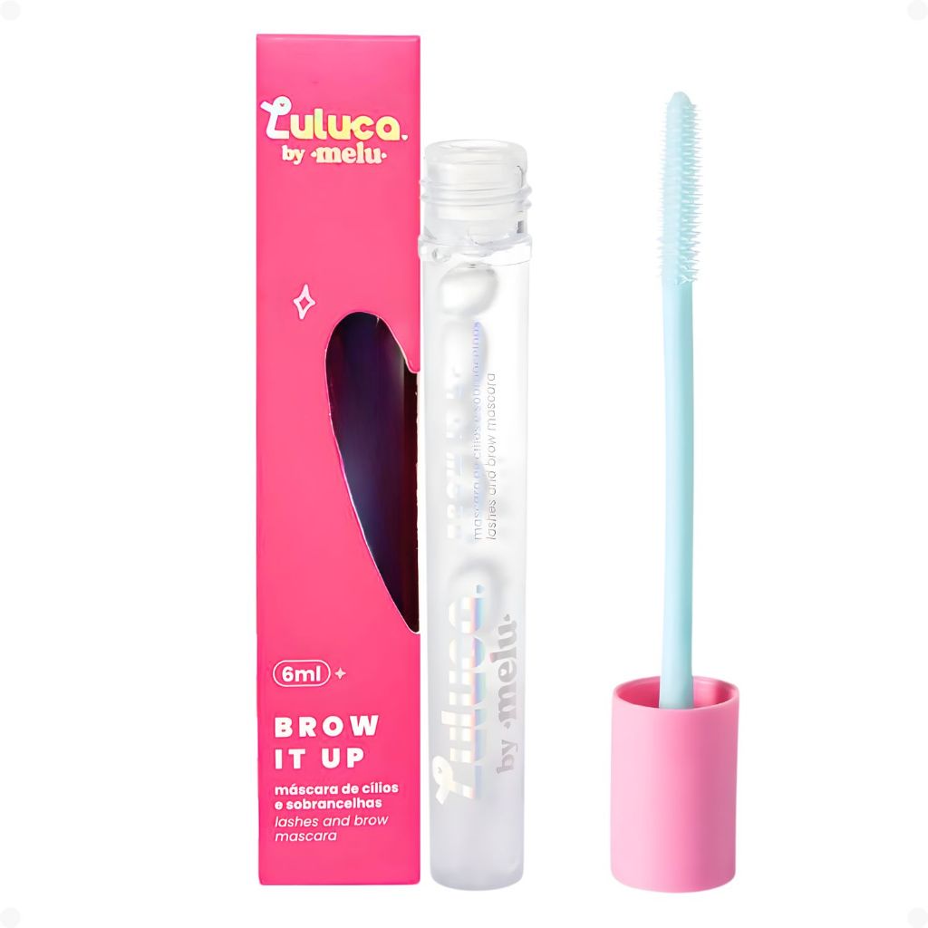 MASCARA DE CILIOS e Sobrancelhas Luluca By Melu Brow It Up So Cristal