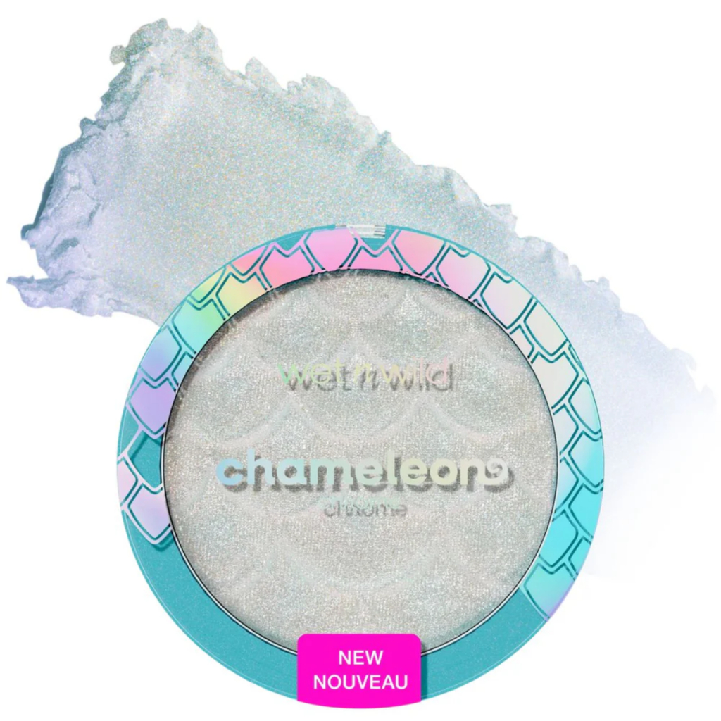 Iluminador em Pó Brilho Intenso e Luminoso Wet n Wild - Chameleon Chrome Highlighter em Oferta na Shopee