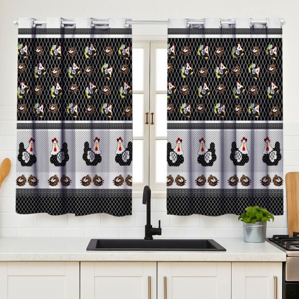 O que é Cortina de Cozinha Galinha? Guia e Onde Comprar | BuscaProdutos