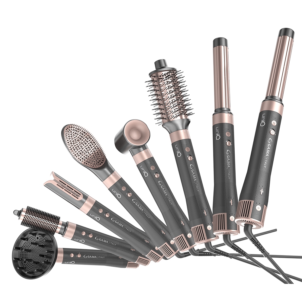 Modelador UniQ Vibrance 8 em 1 Gama Italy em Oferta na Shopee