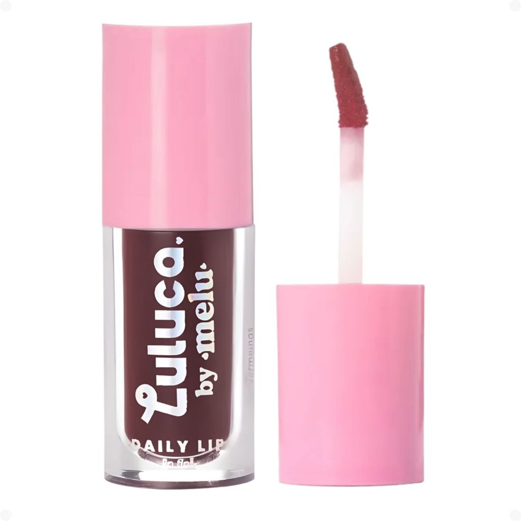 LIP TINT LULUCA BY MELU Daily Lip – Cor Intensa e Brilho Natural Para Lábios Perfeitos em Oferta na Shopee