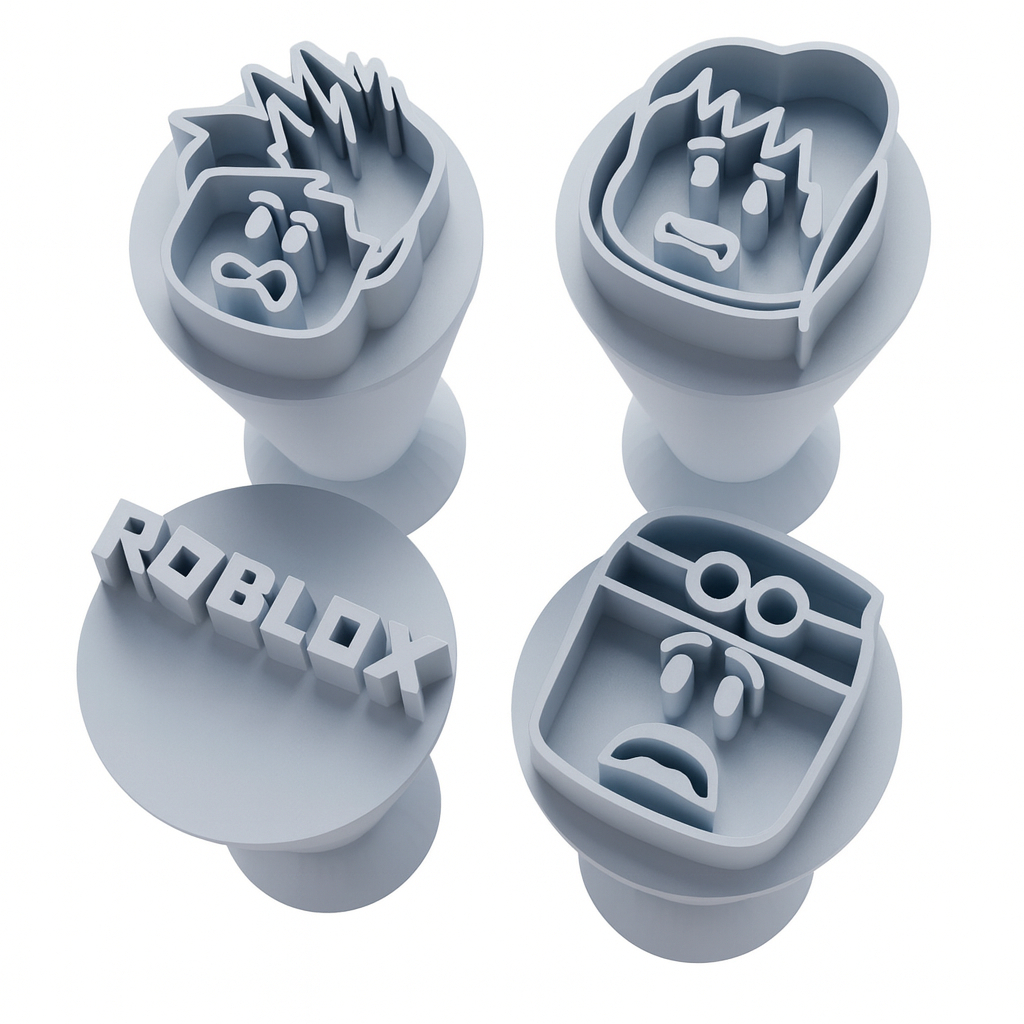 Kit Carimbo Marcador Brigadeiros ROBLOX Molde Festa Confeitaria Aniversario Brigadeiro em Oferta na Shopee