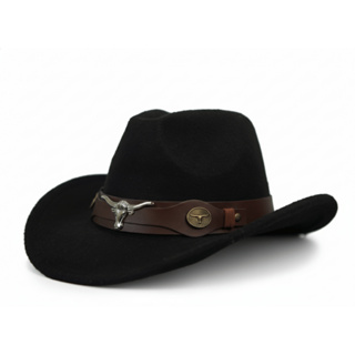 Chapéu Cowboy Vaqueiro em Feltro Ocidental Clássico Unissex Aba Larga Conforto e Estilo Country em Oferta na Shopee