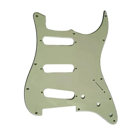 Escudo para Guitarra Stratocaster SSS Mint Green Sanduíche 3 Camadas