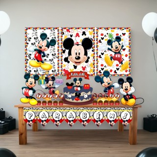 Kit Decoração Festa em Casa Mickey em Oferta na Shopee