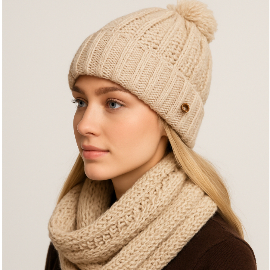 Touca e Cachecol Feminino: Onde Comprar | BuscaProdutos