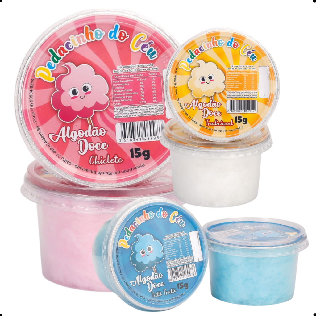 Algodão Doce Pote - Comprar com Melhor Preço em Lanches