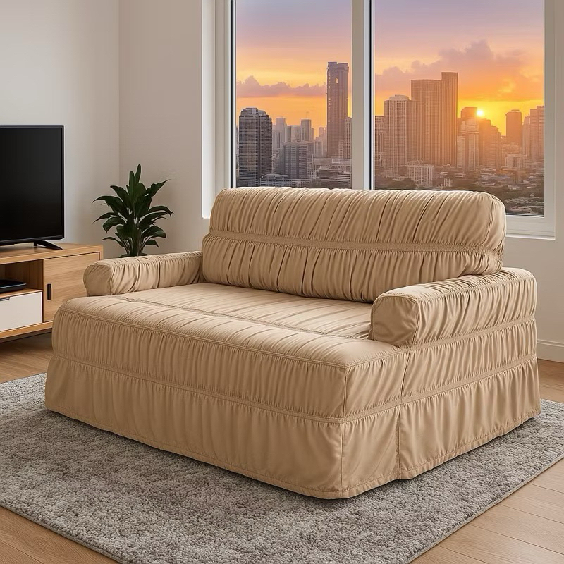 Capa Para Sofá De 4 Lugares King Grande 21 Elásticos – Retrátil
