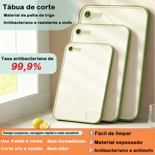 Tábua De Corte Antibacteriana À Prova De Mofo Com Função De Moagem Pode Ser Pendurado Par…