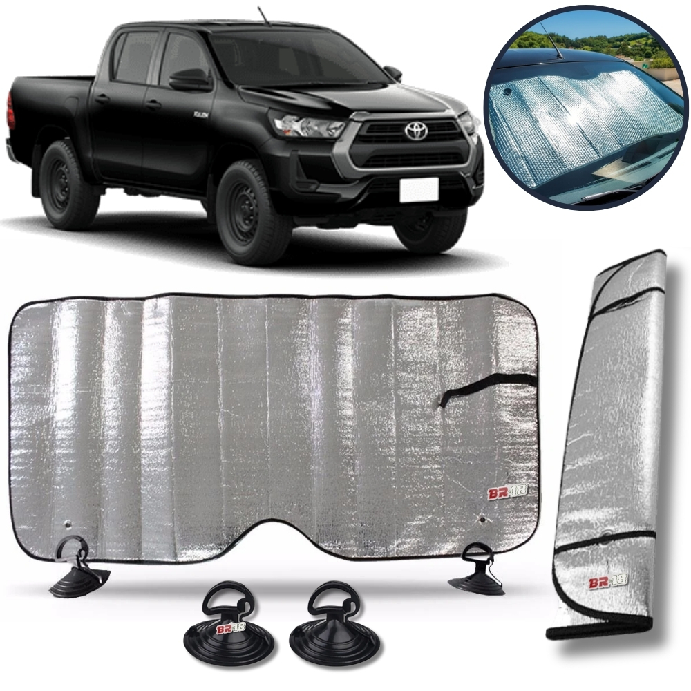 Protetor Tapa Sol Quebrasol Hilux