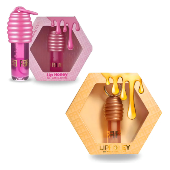 Brilho Labial Gloss Hidratante Aroma De Mel 5g