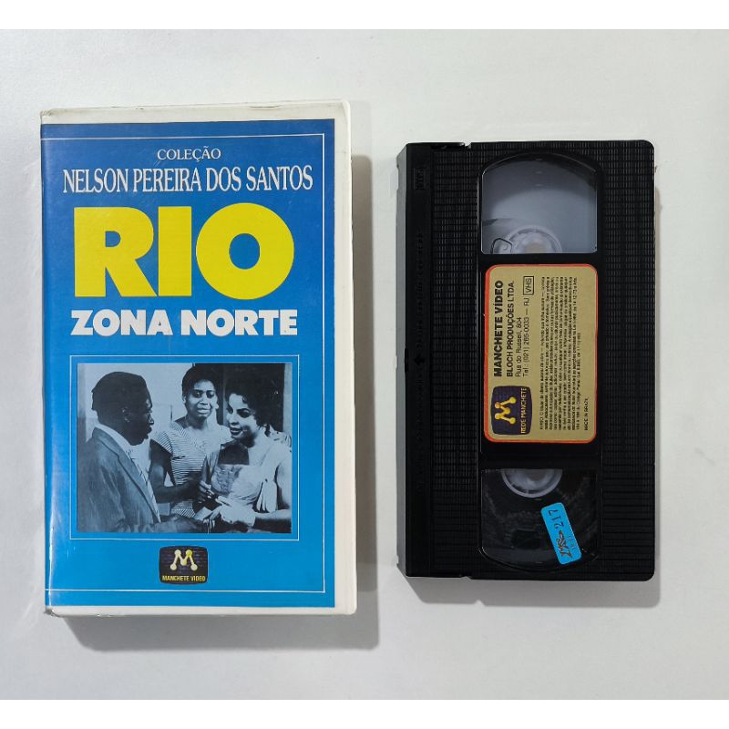 Filme Vhs - Rio Zona Norte - Coleção Nelson Pereira dos Santos