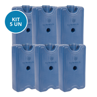 Kit 5 Placa Gelo Gel Artificial Reutilizável Rígido 200ml Gelotech Transporte Alimentos Bebidas em Oferta na Shopee