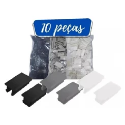 Batedores Limitador click Para Janelas E Portas De Vidro 10 Peças