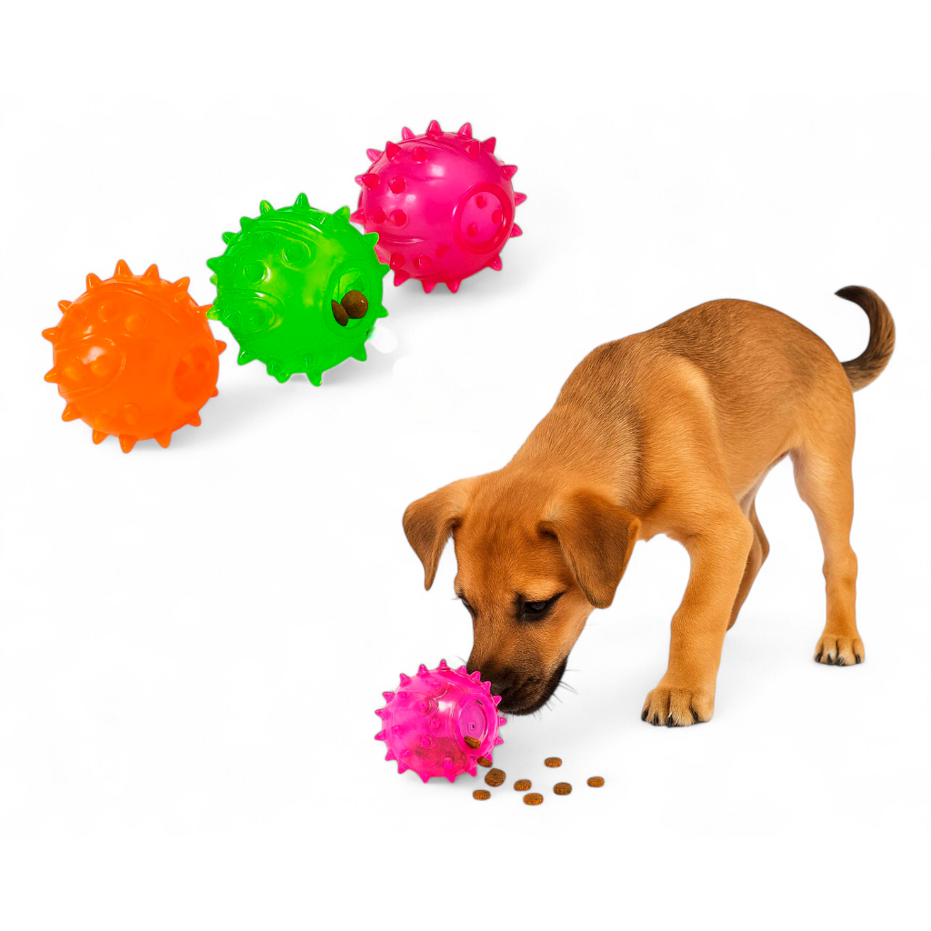 Brinquedo bolinha porta Petisco pet Cão Gato Ração Ansiedade Antiestresse em Oferta na Shopee