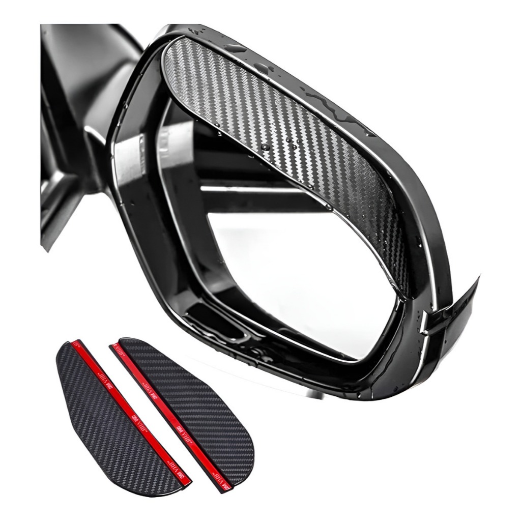 Adesivo Viseira Protetor de Chuva para Espelho Retrovisor Carro Universal | Capa Anti‑Chuva & Anti‑Reflexo Sonbrancelha em Oferta na Shopee