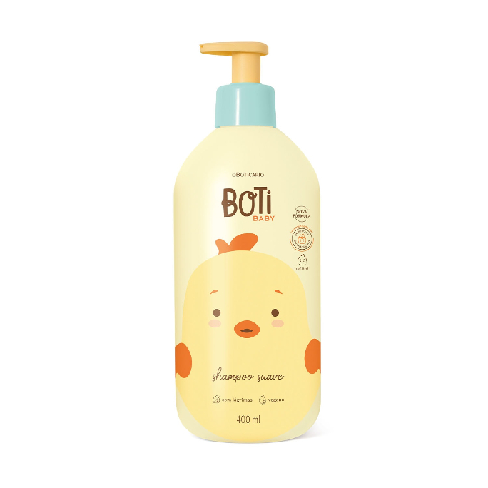 Shampoo Suave Boti Baby 400ml O Boticário