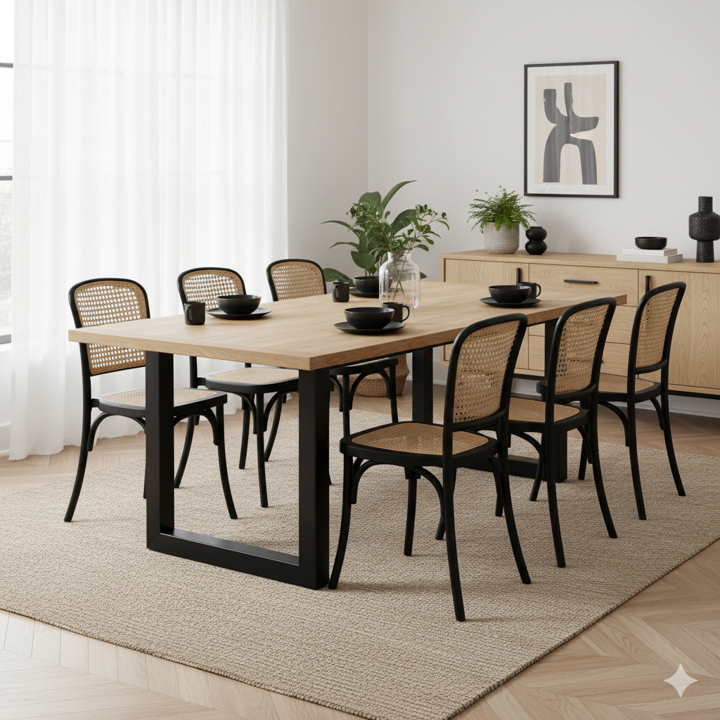 Kit 6 Cadeiras Amis Rattan Polipropileno Restaurante Bar Eventos Festas Varanda Jardim - La Mobilia em Oferta na Shopee