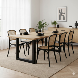 Kit 6 Cadeiras Amis Rattan Polipropileno Restaurante Bar Eventos Festas Varanda Jardim - La Mobilia em Oferta na Shopee