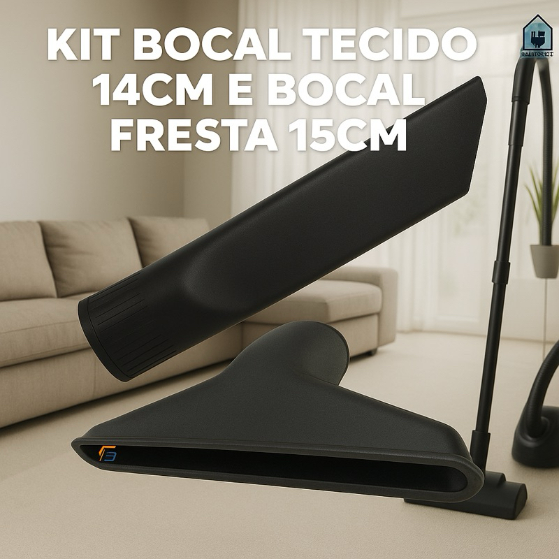Bocais Para Aspiradores de Pó Britania ( Não serve para Aspiradores Verticais ) - Bocal Fresta e Bocal Tecido