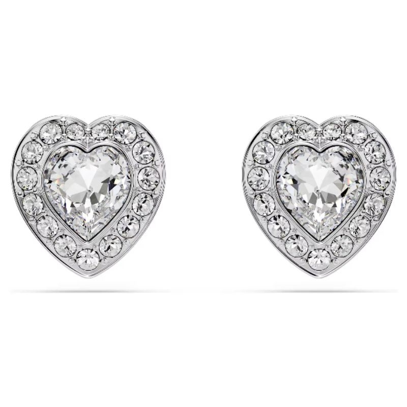 Brinco inspiração Swarovsk Coração Ariana em Oferta na Shopee
