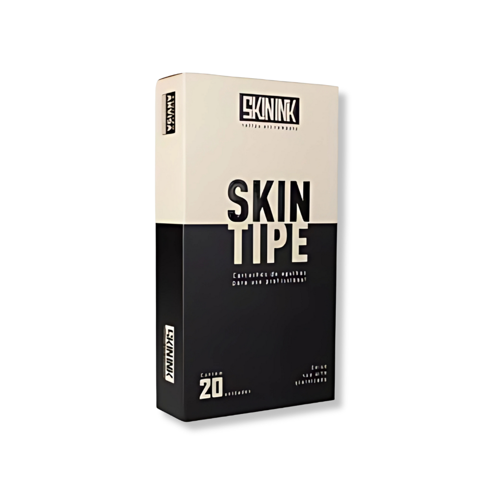 Cartucho Skin Tipe com espessura 0.10mm para traços delicados e estilos como fine line 20 unds