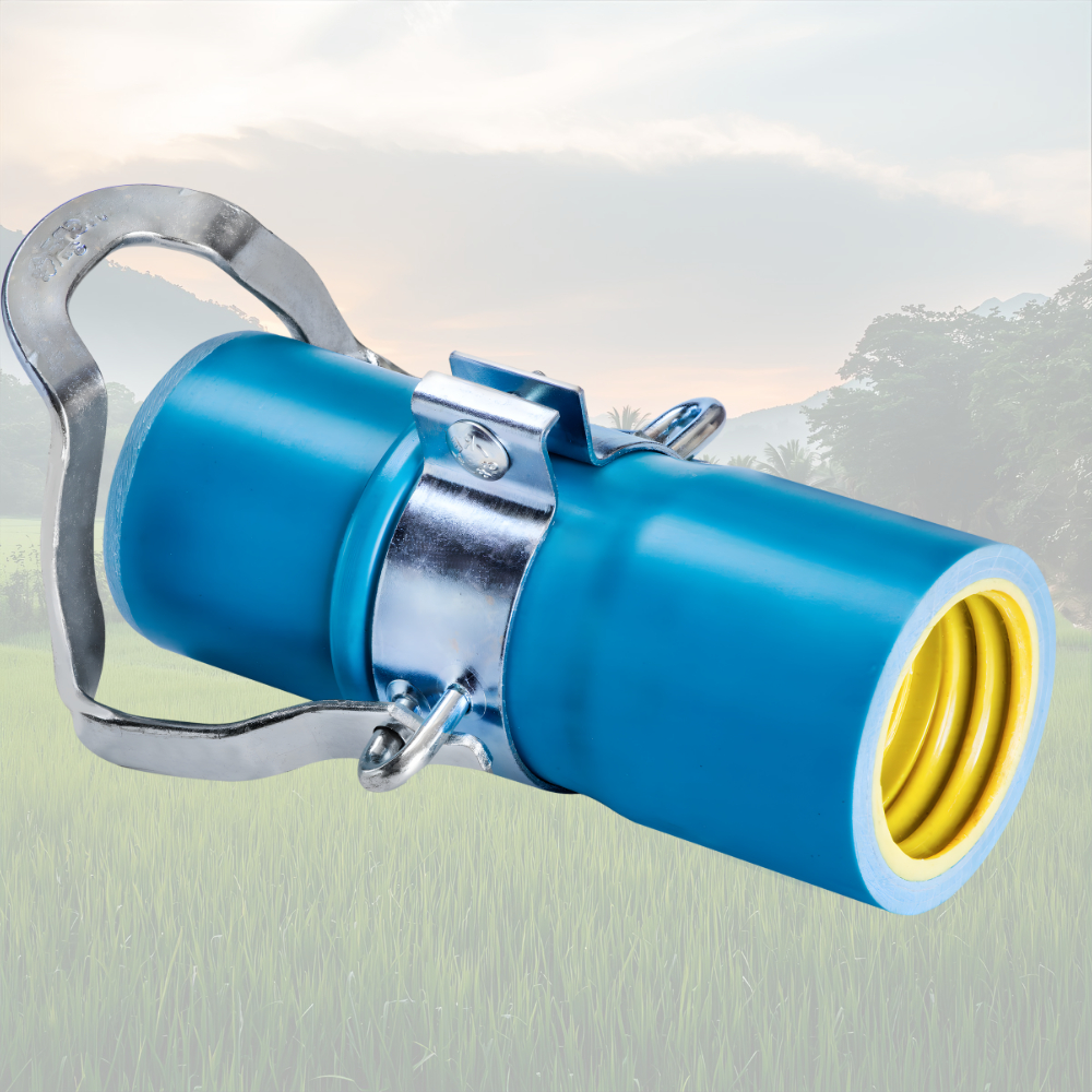 Conexão Irrigação Redução Transição 3" x 2" Engate Sela x Rosca | Tubo PVC Azul