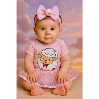 Body Bebê Temático Menina Ovelhinha Body Mesversario Ovelhinha do Senhor Body Menina Mesversario Fantasia para Bebê em Oferta na Shopee