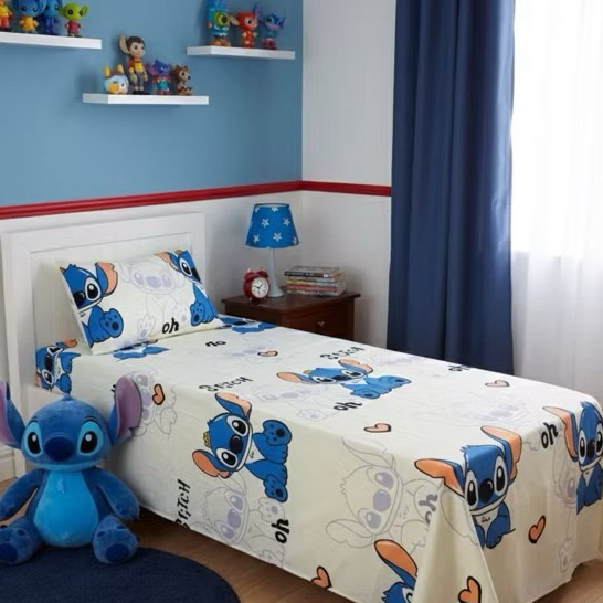 Lençol Solteiro + 1 fronha / Estampas Variadas - FRONHA E LENÇOL