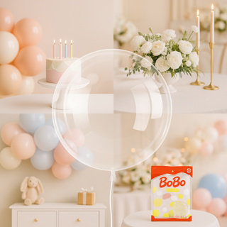 Kit 50 Un Balão Bubble - 10 Polegadas - Cristal Bolha Transparente Festas Decoração em Oferta na Shopee