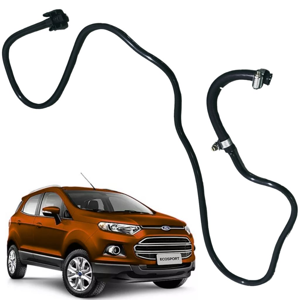 Mangueira de Retorno Reservatório de agua do radiador Ford Ecosport Motor Sigma 2012 até 2018 1.6